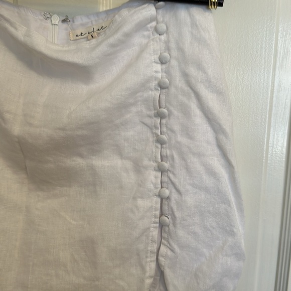 White linen Mini Small - Picture 4 of 4